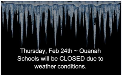 Read more about the article Quanah ISD sports events cancelled