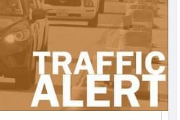 Read more about the article TRAFFIC ALERT