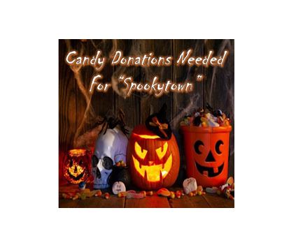 Read more about the article Candy donations needed for Spooky Town