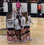 Read more about the article Quanah Lady Indians end volleyball season with a clean sweep