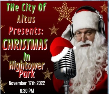 Read more about the article Santa to be at Hightower Park in Altus every Thursday,  Friday and Saturday