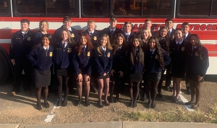 Read more about the article Wellington FFA students participate in Greenbelt District LDE contest