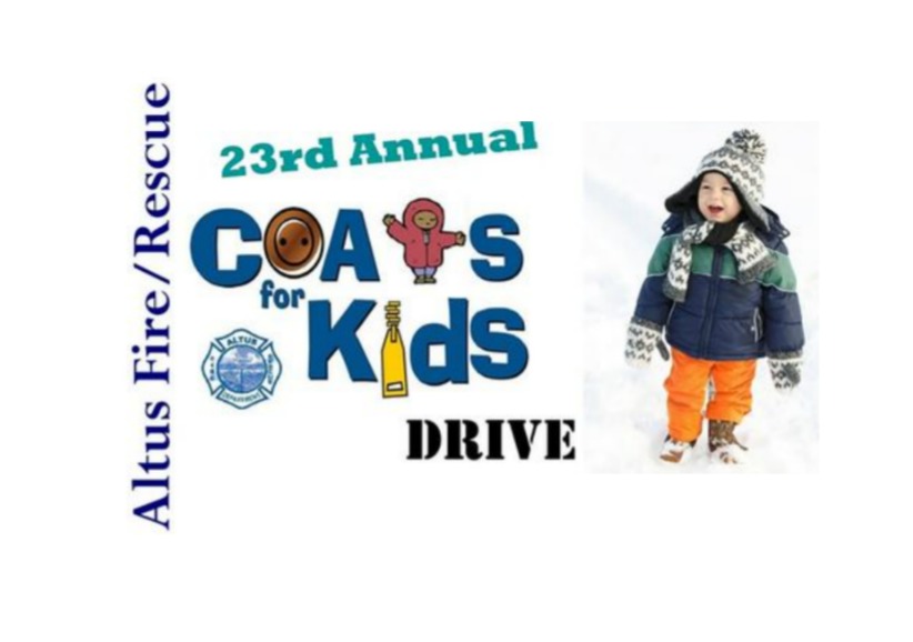 Read more about the article Altus Fire/Rescue holding 23rd annual Coats for Kids Drive