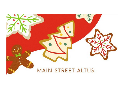 Read more about the article ‘Christmas Cookie Crawl’ this weekend in downtown Altus